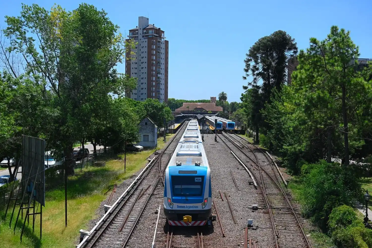 El servicio del ferrocarril Mitre también estuvo suspendido por un total de 49 días.