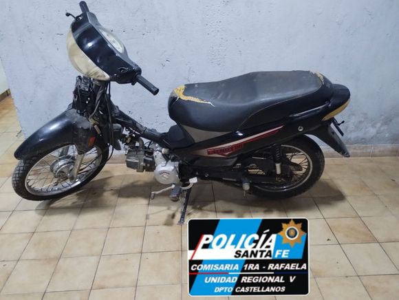 Cayó un menor de 14 años de edad por una moto robada: lo localizó el Centro de Monitoreo