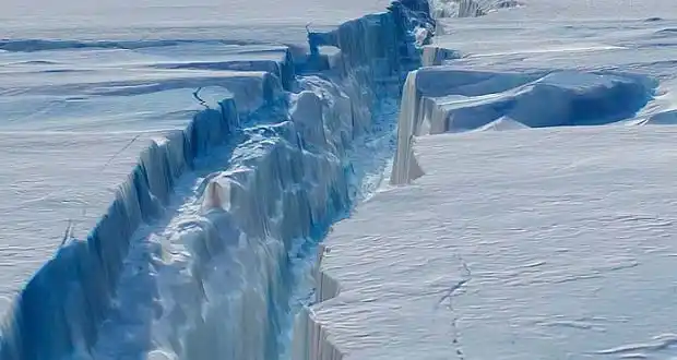 La NASA advierte del colapso de glaciar en Antártida