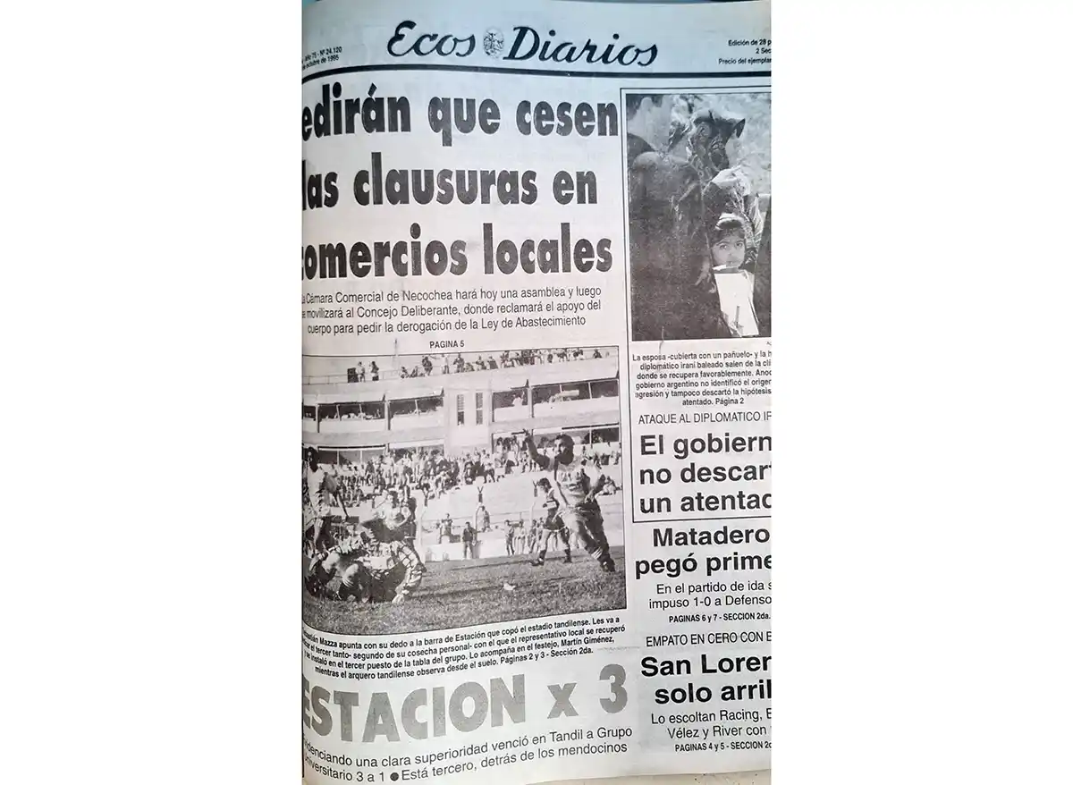 Lunes 23 de octubre de 1995