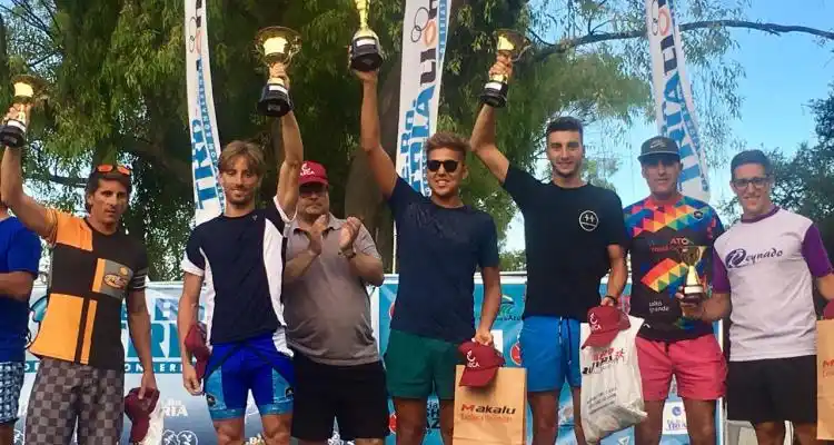 Leandro Gallina llegó tercero en Azul