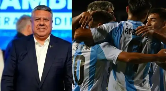 "Vamos los pibes": El mensaje de Claudio Tapia tras la victoria 6-0