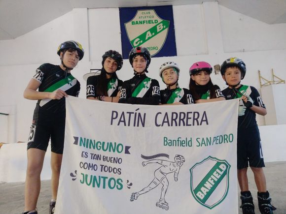 Patín carrera: destacada participación de Banfield en el Campeonato Nacional Indoor