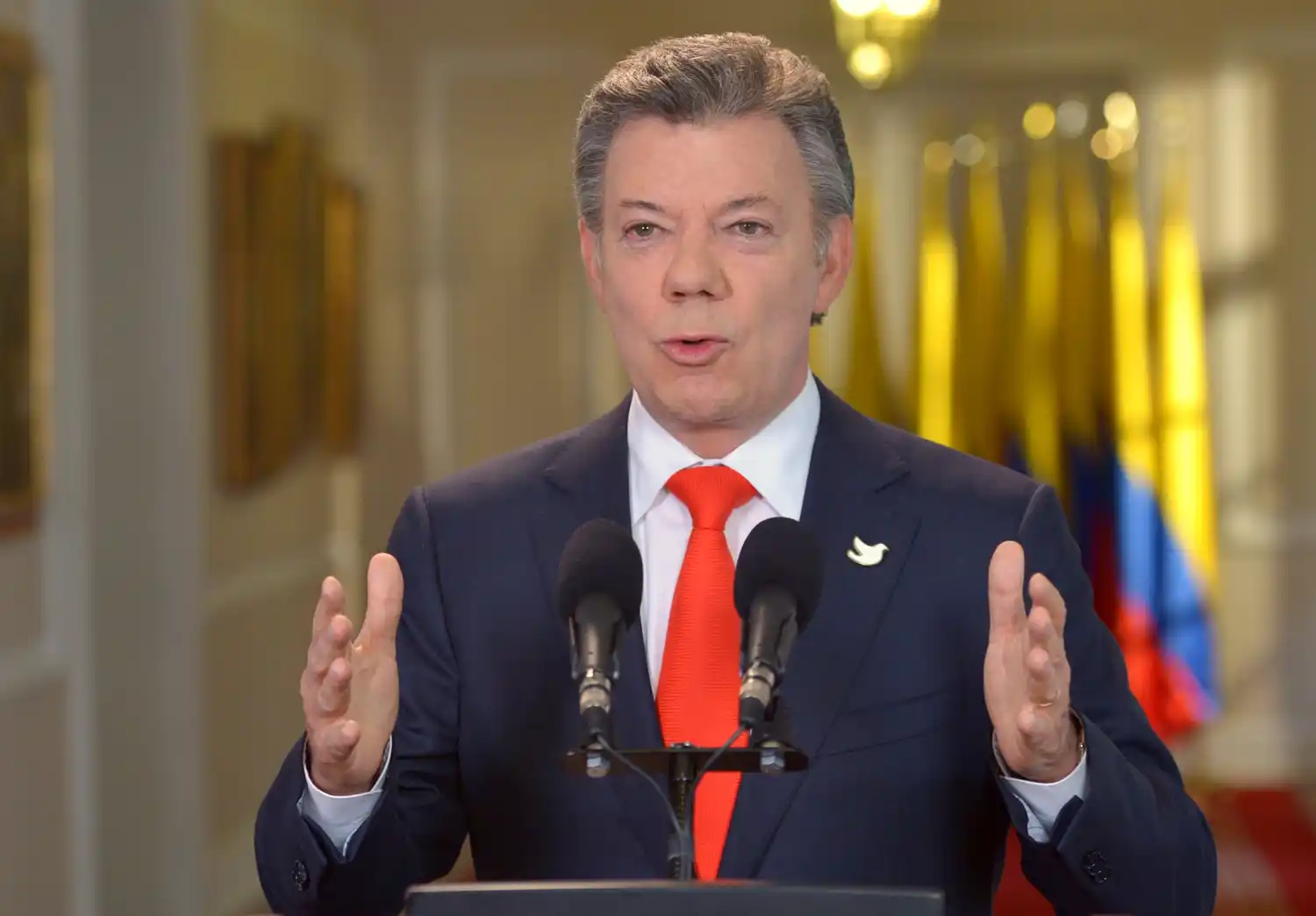 Santos señaló avances con las FARC y estancamiento con el ELN