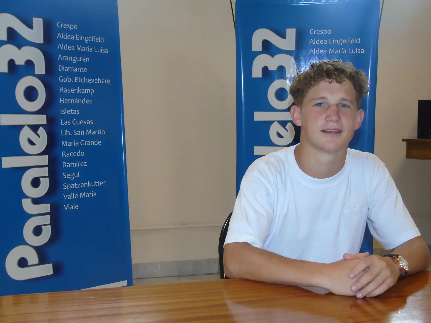 Gonzalo Müller integrará la delegación de jóvenes argentinos que harán un voluntariado en Alemania