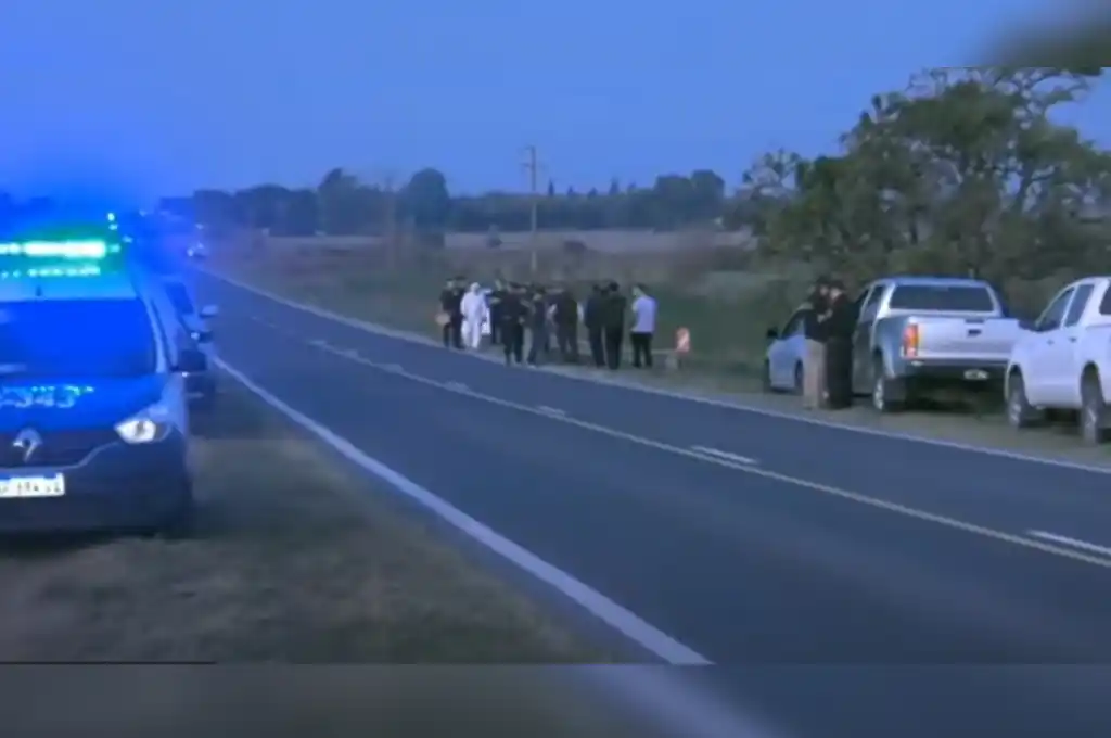 La escena fue inmediatamente acordonada.