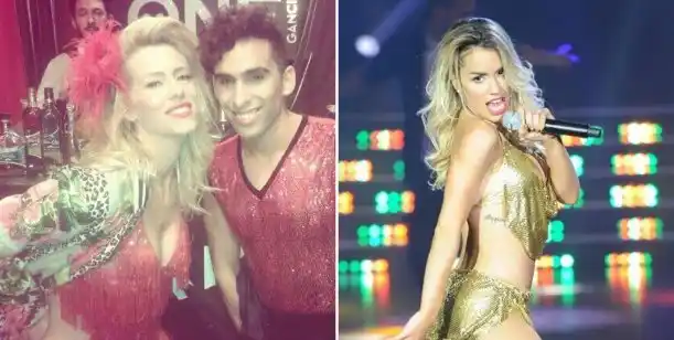 Nicole Neumann furiosa por no poder bailar en Showmatch
