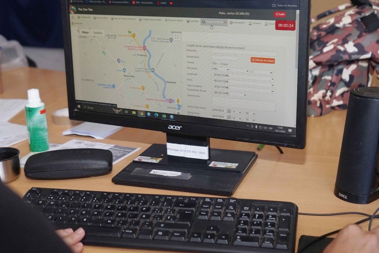 El Centro de Atención al Vecino tuvo 5000 consultas más que en 2024