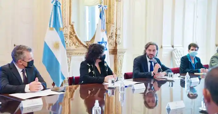 Autoridades nacionales  recibieron a una delegación  de expertos del  Hospital Hadassah de Israel