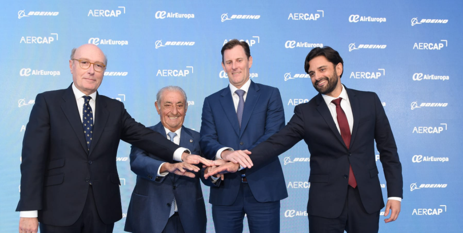 Air Europa celebra la llegada de su último Boeing 787 Dreamliner