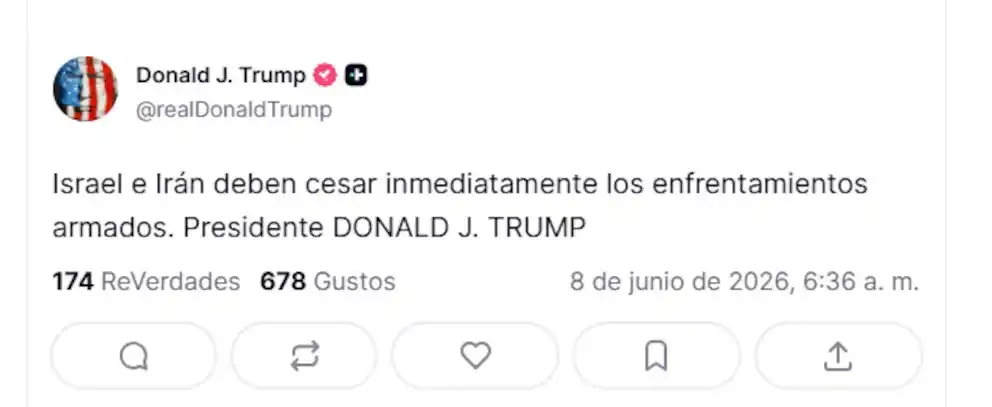 mensaje de trump