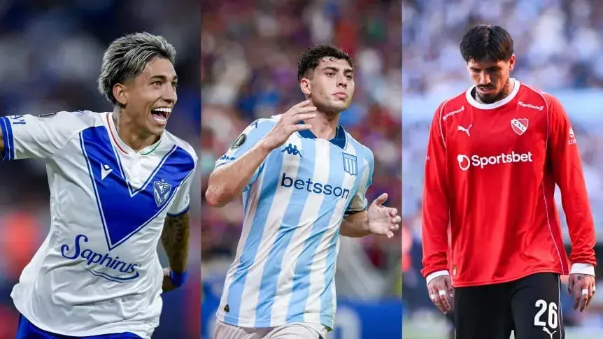 Carrizo, Nardoni y Lomónaco, parte de la lista.
