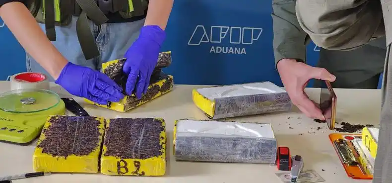 Tres ciudadanas de Bolivia intentaron ingresar a la Argentina con más de 6 kilos de cocaína