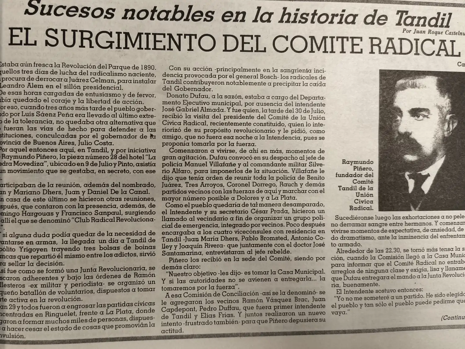 El surgimiento del Comité Radical - Cap. 1