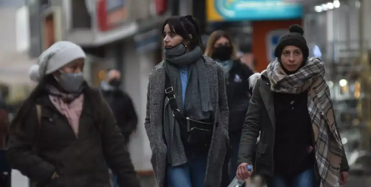 El frío polar golpeó fuerte en el sur-sur provincial.