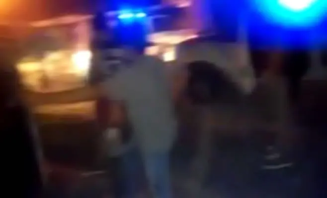 Video: Quisieron linchar a ladrón tras la muerte de un vecino en Zárate