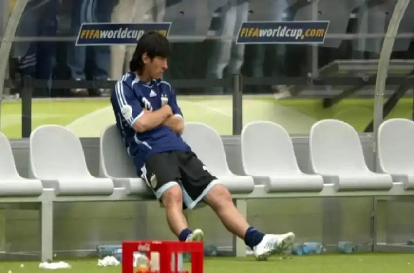 Scaloni y la decisión de Pekerman de dejar a Messi en el banco ante Alemania en 2006: “Yo hubiera hecho lo mismo”