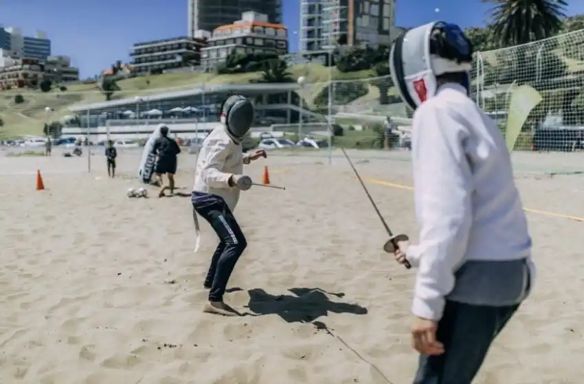 Playa deportiva: "Es un espacio para encontrarnos y disfrutar todos"