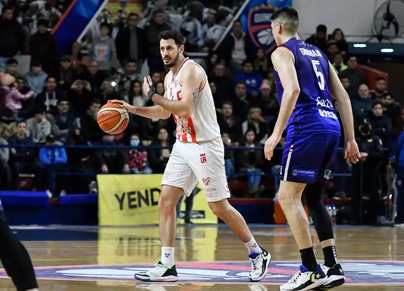 Cuello y Gramajo, protagonistas de la final. (Foto web Liga Nacional).