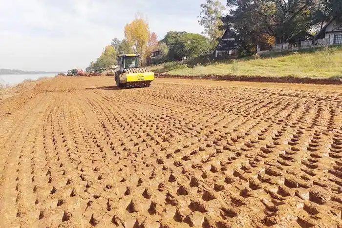 Avanzan las obras en costanera Nebel