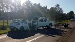 Murieron dos personas tras un choque frontal sobre la Ruta Nacional 12