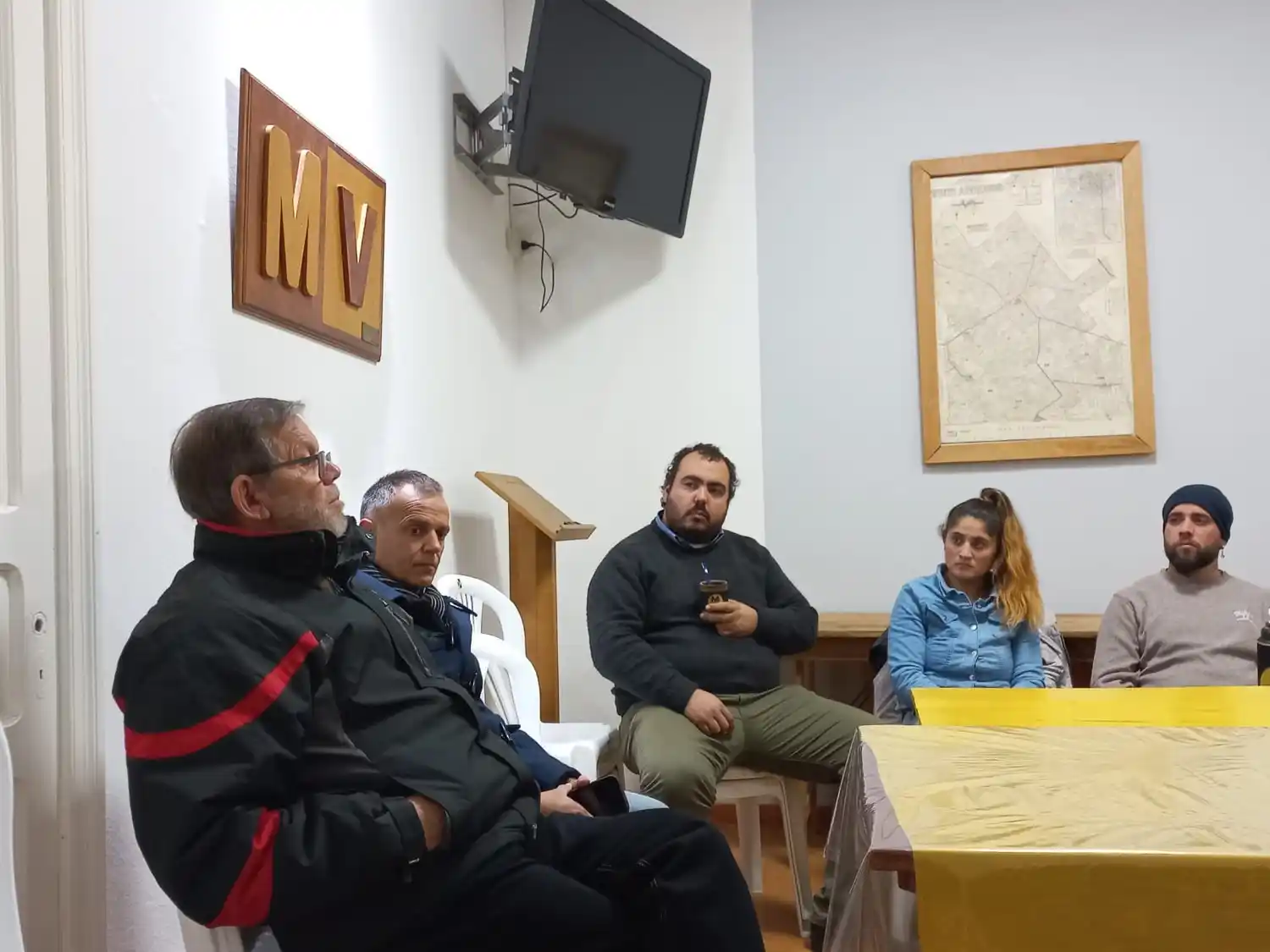 Se reunieron autoridades del Movimiento Vecinal y la Juventud