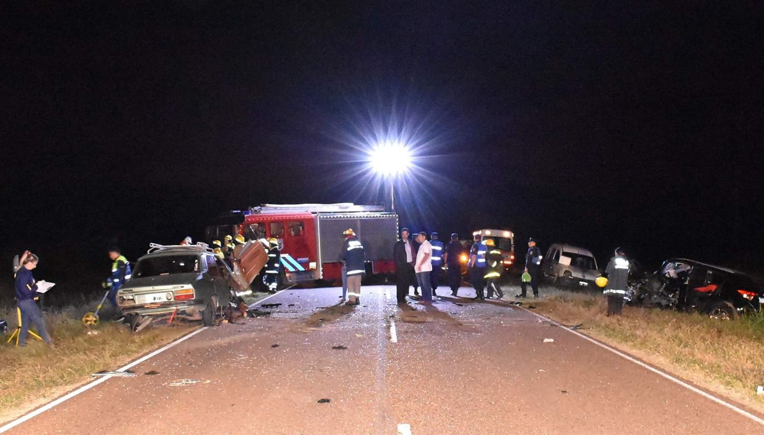Grave estado de la conductora sobreviviente del accidente en Ruta 12