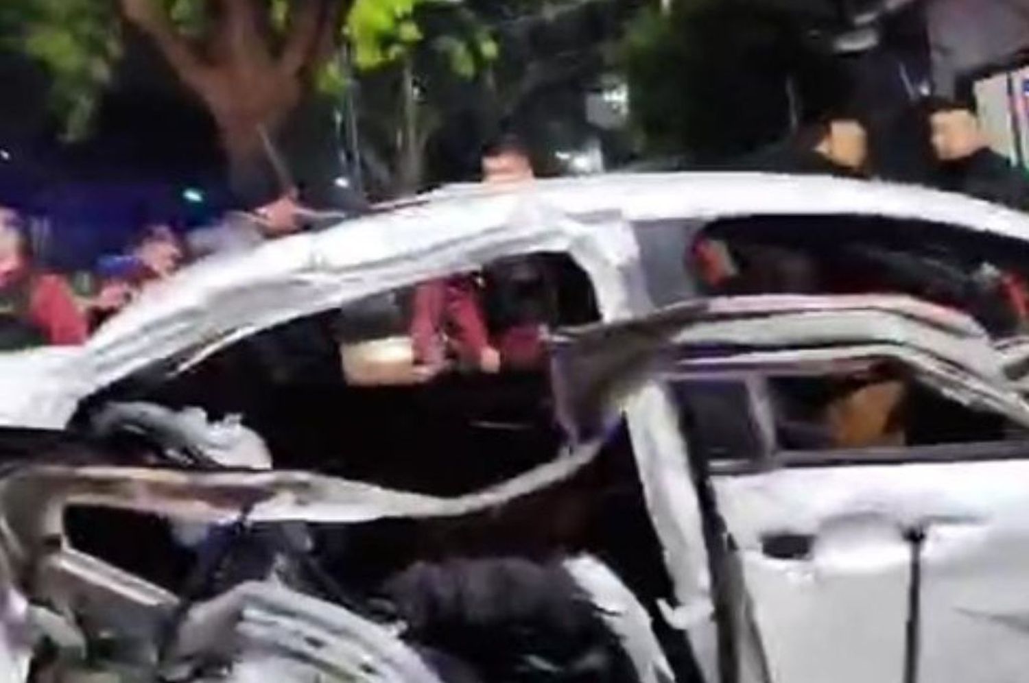 Choque tras persecución policial