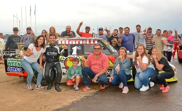 Sebastián Reynoso ganó el título del TC Pista Entrerriano