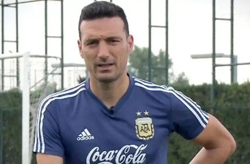 Lionel Scaloni: «Hace rato que no hablo con Messi»