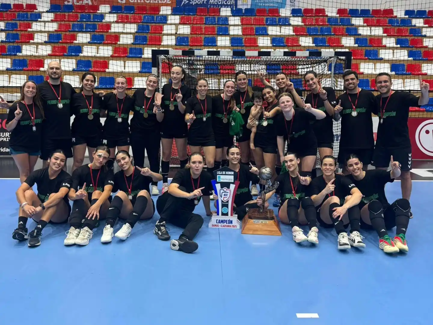 La venadense sumó otro título en su gran trayectoria dentro del handball.