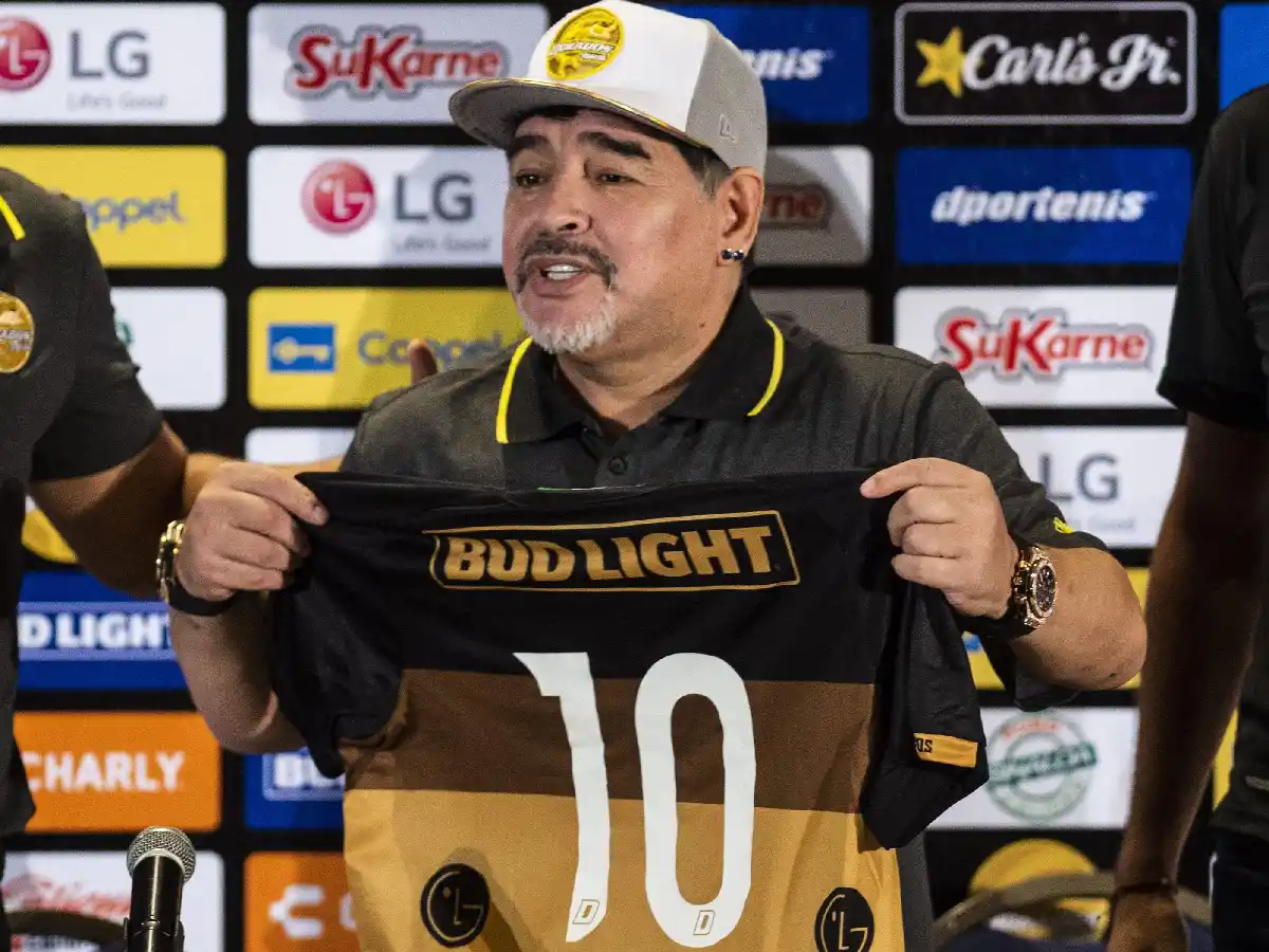 Diego fue presentado en Dorados