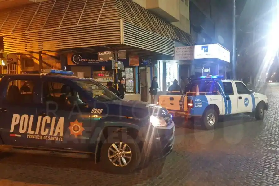 Un menor fue detenido por querer robar a un hombre en pleno centro de Rafaela