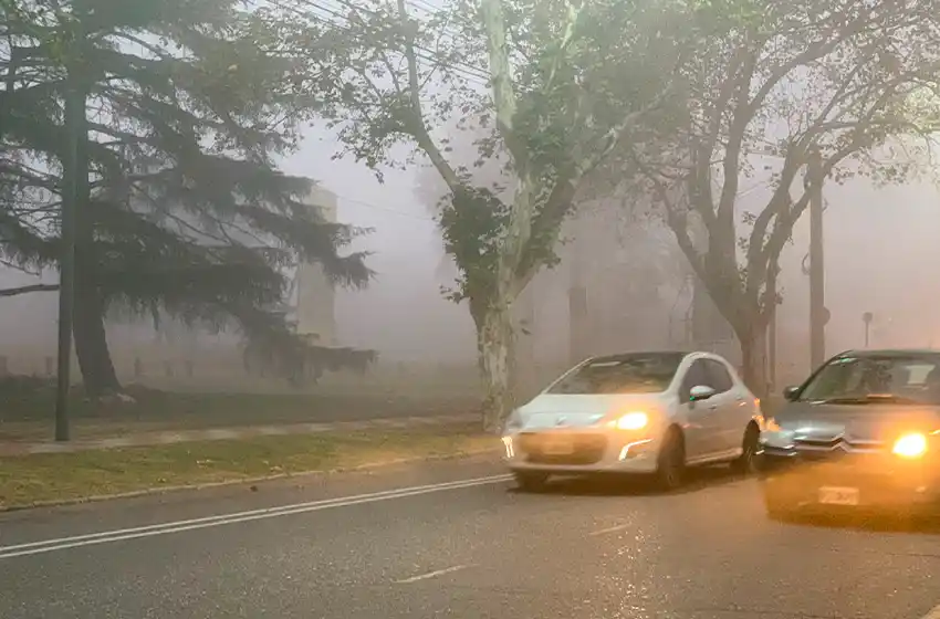 Mitad de semana con humedad al tope y algunos bancos de niebla