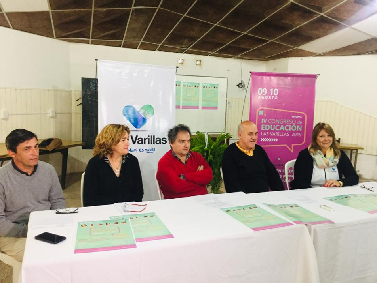 Las Varillas: Chiocarello lanzó el IV Congreso de Educación   