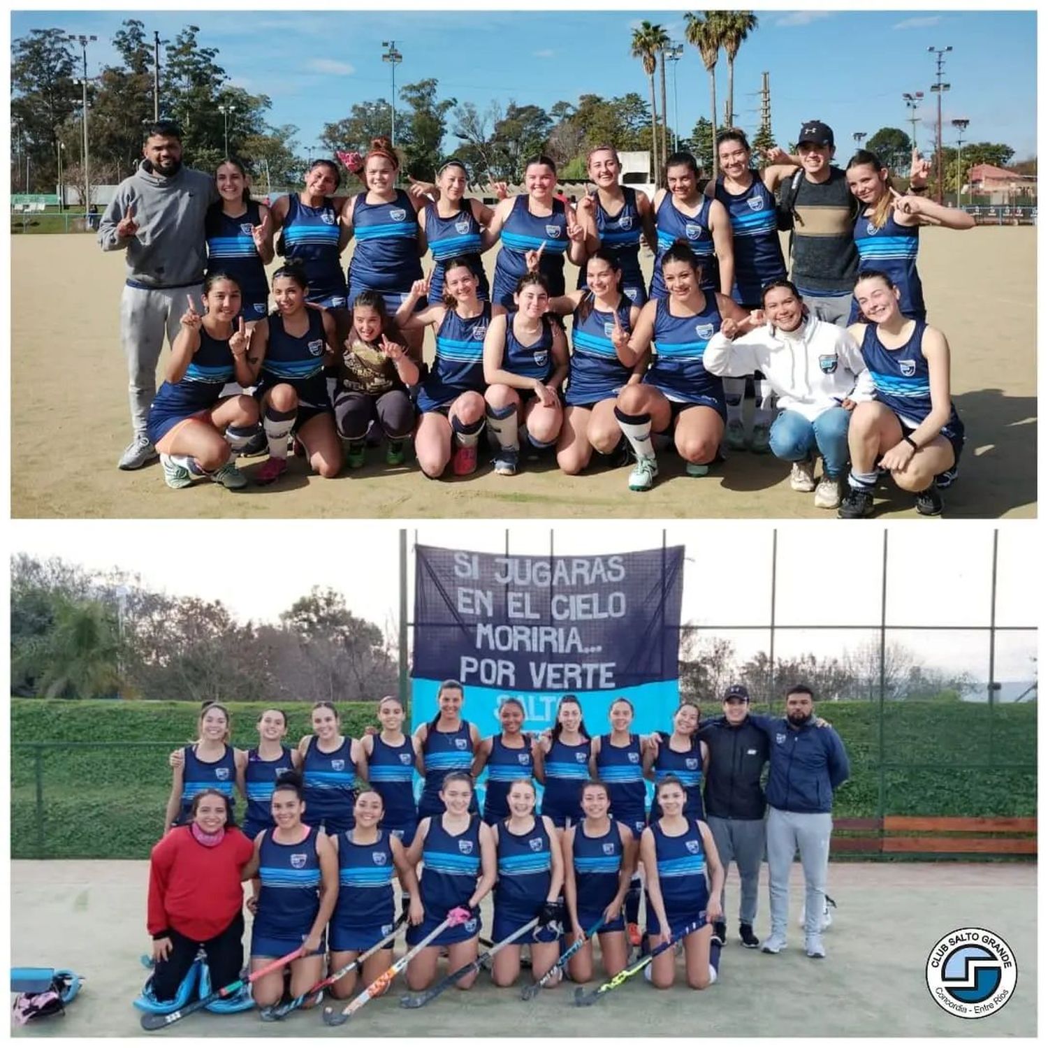 Equipos de Hockey femenino de Salto Grande son campeones