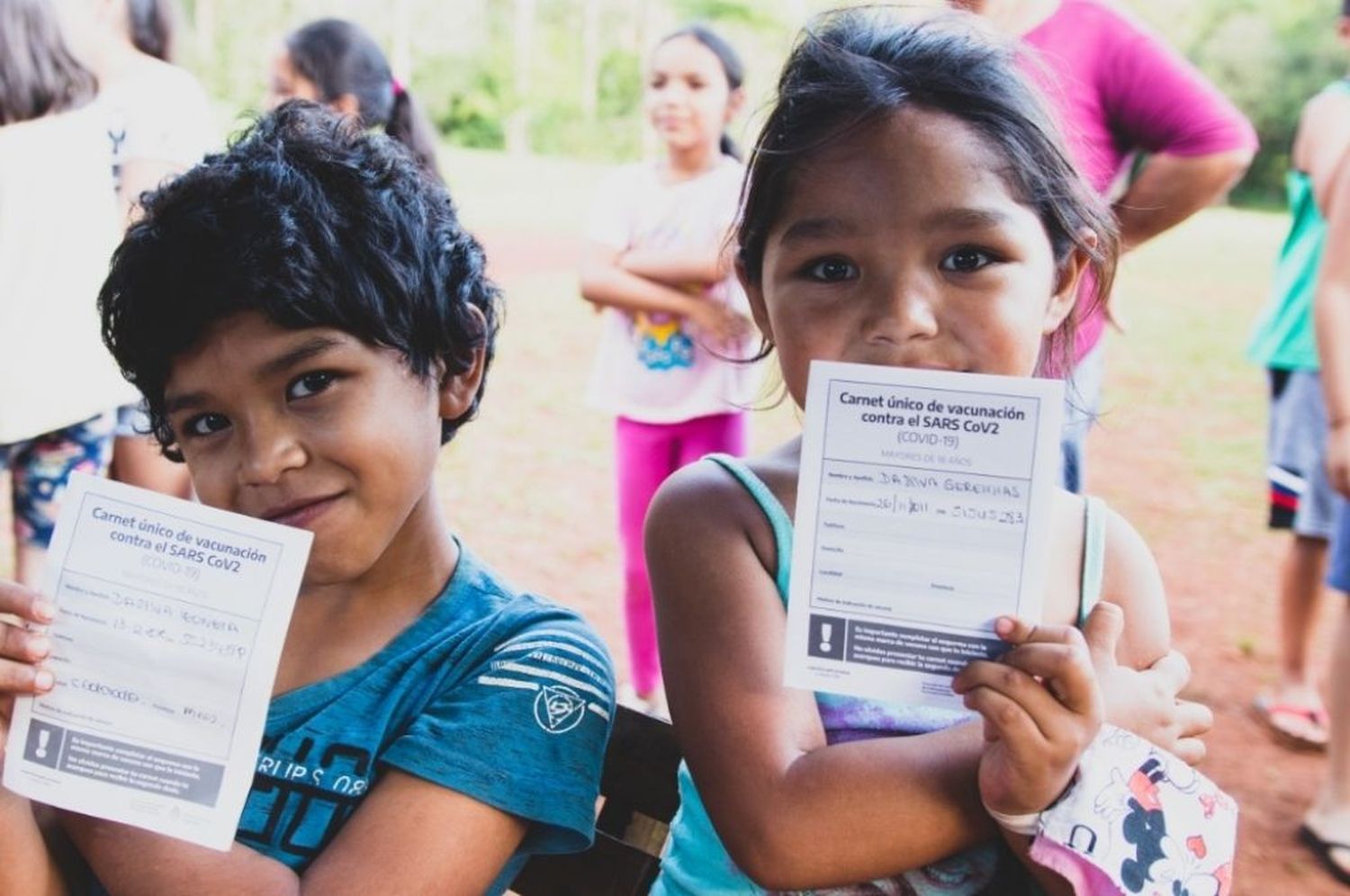 Más de 100 mil niños y niñas de 3 a 11 años fueron vacunados contra el Covid