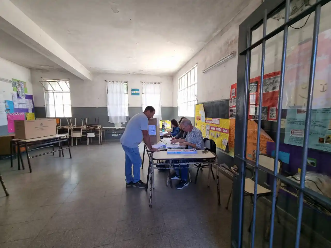 Elecciones 2025: en la mesa 113 de la escuela 501 ganó La Libertad Avanza