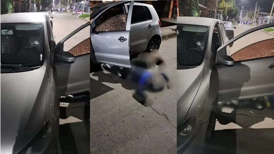 Una pareja de efectivos de la Policía de la Ciudad abatió a tres delincuentes que intentaron asaltarlos en la puerta de su vivienda.