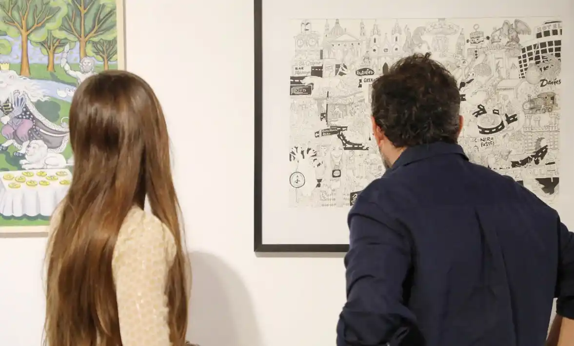 Con buena convocatoria de público se realizó una nueva muestra y feria de arte en AURA