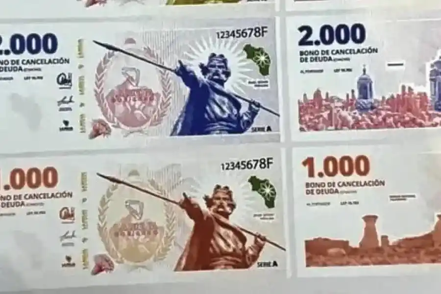 Así son los "chachos", la cuasimoneda que comenzará a circular en La Rioja en 45 días