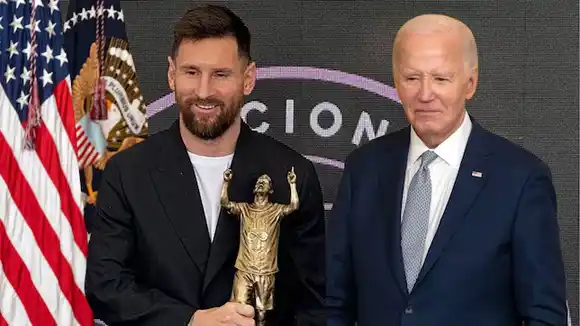 Lionel Messi recibirá la Medalla Presidencial de la Libertad del presidente Joe Biden