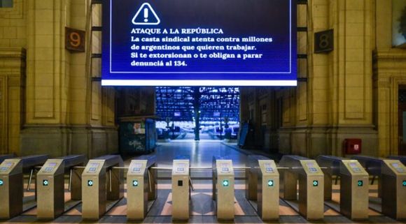 El mensaje del Gobierno contra “la casta sindical”