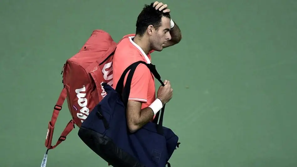 Juan Martín Del Potro se bajó de los Juegos Olímpicos de Tokio