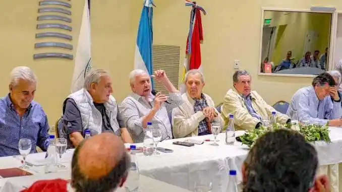 Vicente Joga encabezó un encuentro con 
dirigentes de distintas provincias del país