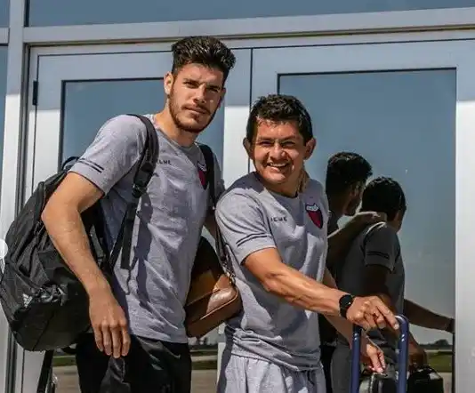 Colón ya está en Belo Horizonte a la espera del duelo ante Atlético Mineiro