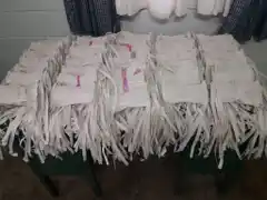 Confeccionaron más de cinco mil barbijos en el penal de Barker