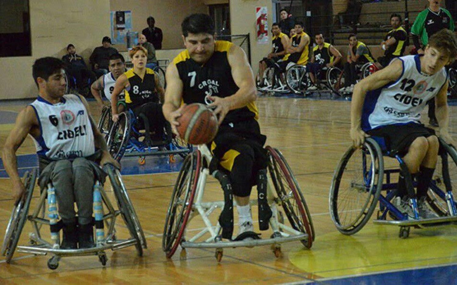 Cideli debutó en la Liga Nacional de Básquet Adaptado
