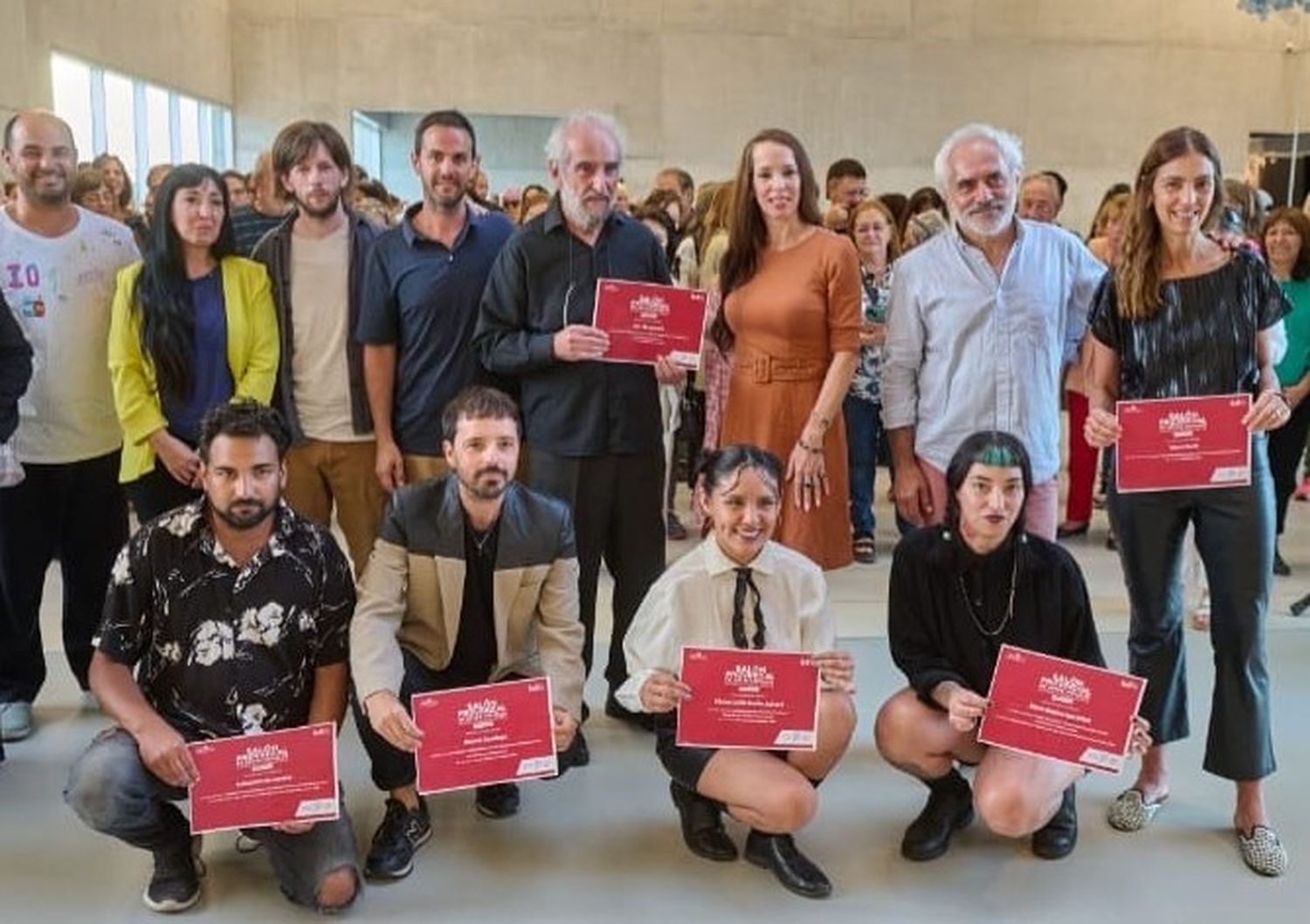 Nahuel Santiago y Luis Marzoratti fueron los marplatense premiados.