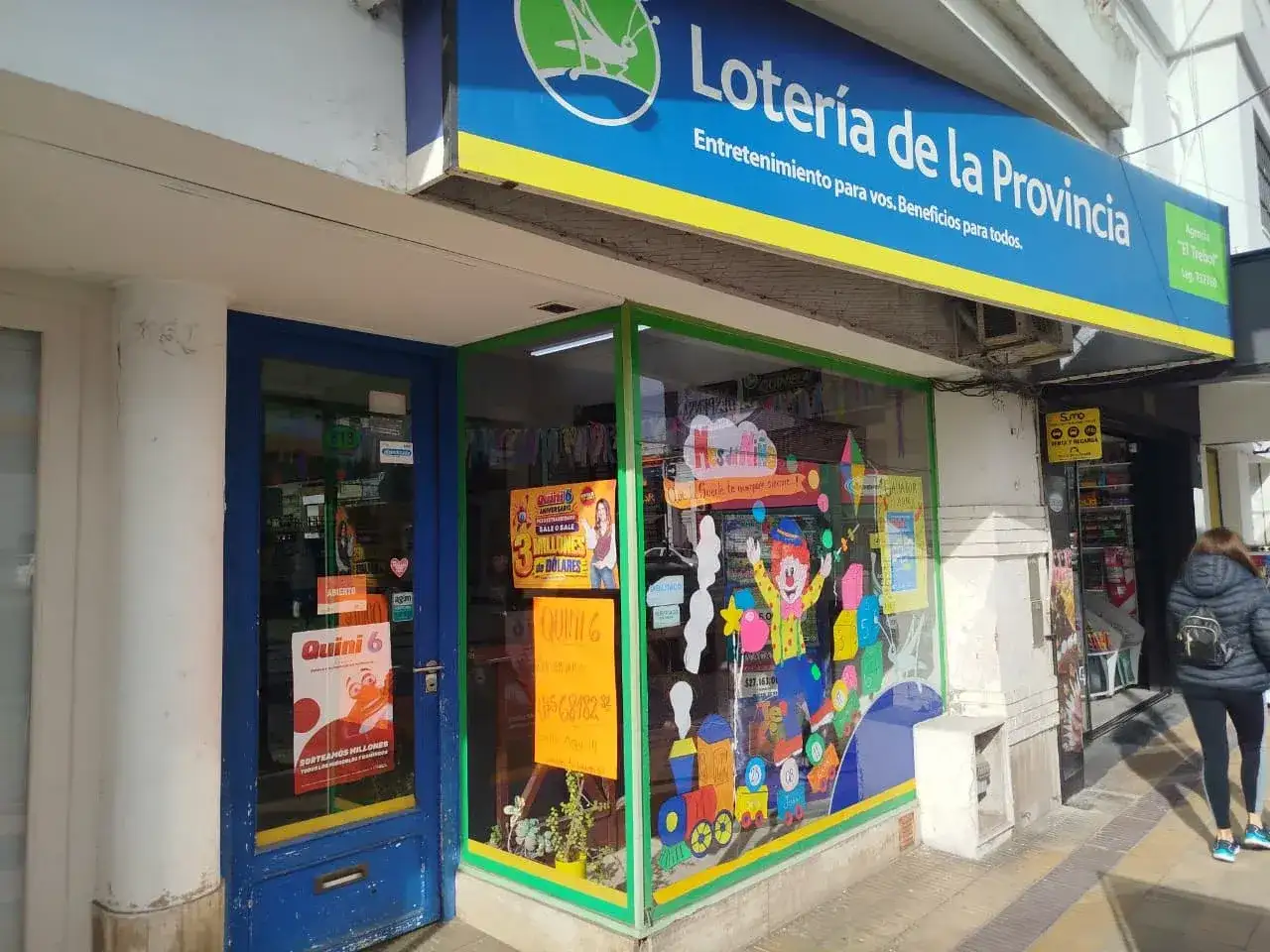 La boleta ganadora se emitió en la agencia El Trebol.